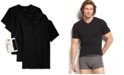 BOSS Men's Underwear, Cotton 3 Pack  V Neck Undershirts